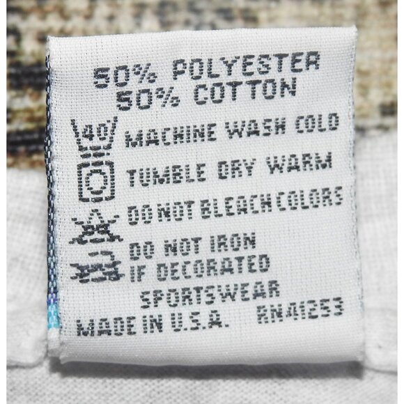 Vintage 90s Humor T-Shirt Large Trying to See...Your Point Of View (Head Up Butt - Picture 5 of 7